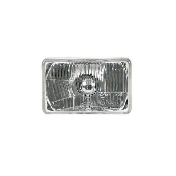 Headlamp (RH/LH); LH Dip 8" x6" x5"
